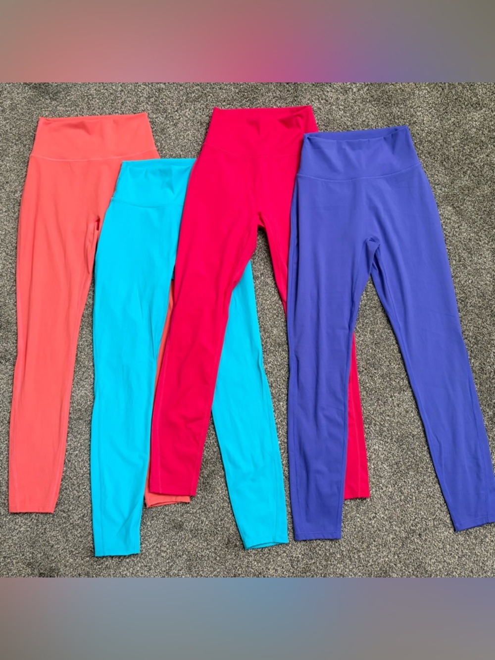 Aoxjox High Waisted Workout Leggings for Women Trinity Yoga Pants Bundle